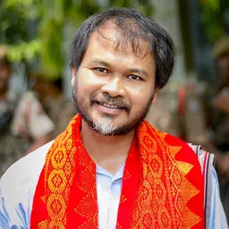 Portrait of Akhil Gogoi