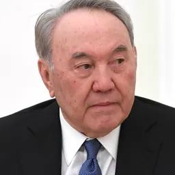Portrait of Nūrsūltan Nazarbaev