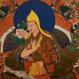 Portrait of 1st Dalai Lama