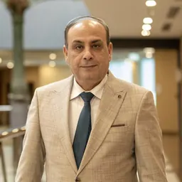 Portrait of Saleh al-Rashed