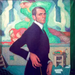 Portrait of Karl Schmoll von Eisenwerth