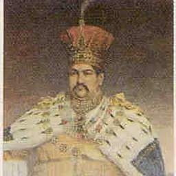 Portrait of Amjad Ali Shah
