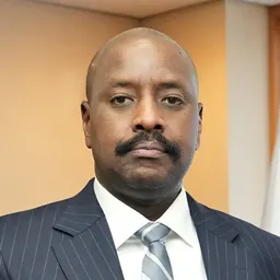 Portrait of Muhoozi Kainerugaba