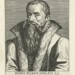 Portrait of Petrus Peckius the Elder