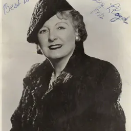 Portrait of Marie Lloyd Jr.