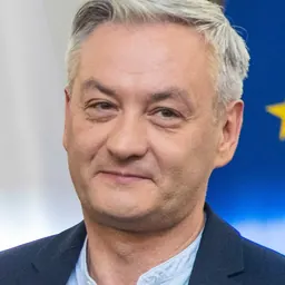 Portrait of Robert Biedroń
