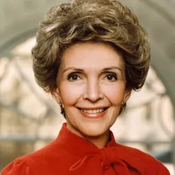Portrait of Nancy Reagan