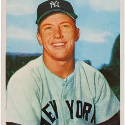 Portrait of Mickey Mantle