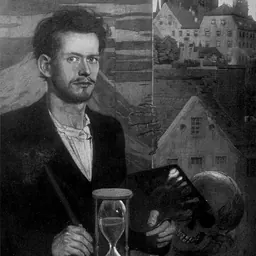 Portrait of Oskar Zwintscher