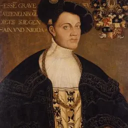 Portrait of Philip I of Hesse