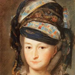 Portrait of Maria Teresa Poniatowska