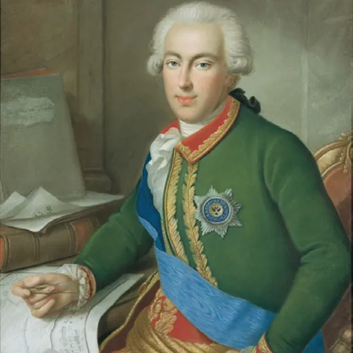 Portrait of Louis I, Grand Duke of Hesse