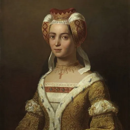 Portrait of Anna of Veldenz, Countess Palatine of Simmern-Zweibrücken