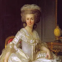 Portrait of Suzanne Curchod