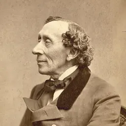 Portrait of Hans Christian Andersen