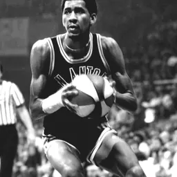 Portrait of George Gervin