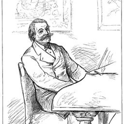 Portrait of Henry Sambrooke Leigh