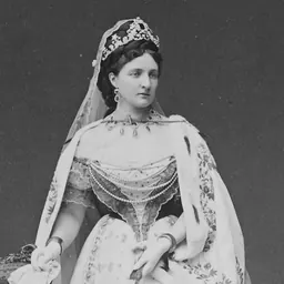Portrait of Clotilde of Saxe-Coburg and Gotha, Archduchess of Austria