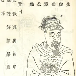 Portrait of Liu Zhang