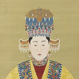 Portrait of Empress Xiaoyizhuang, of the Li clan