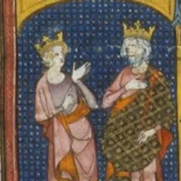 Portrait of Basina of Thuringia