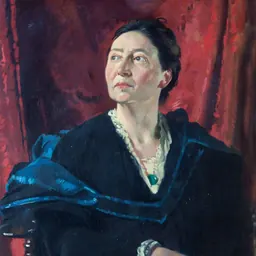 Portrait of Edith Major