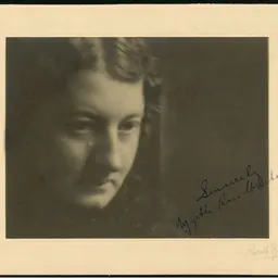 Portrait of Myrtle Rose White
