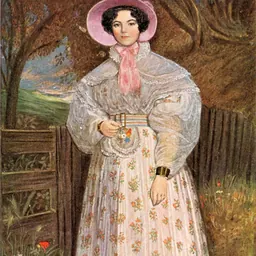Portrait of Lizinska de Mirbel