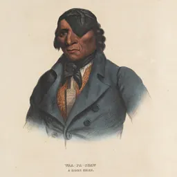 Portrait of Wapasha II