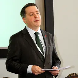 Portrait of Justin Forsyth
