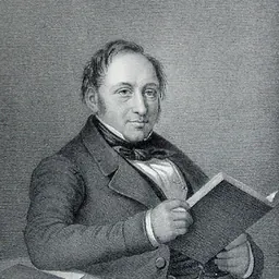 Portrait of Johan Ludvig Heiberg