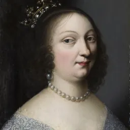 Portrait of Marie de La Tour d'Auvergne
