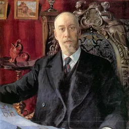Portrait of Nikolai von Meck