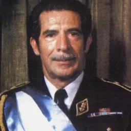 Portrait of Efraín Ríos Montt