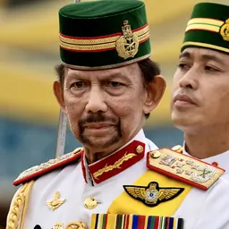 Portrait of Hassanal Bolkiah I of Brunei