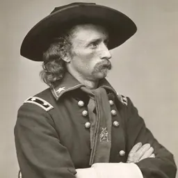 Portrait of George Armstrong Custer