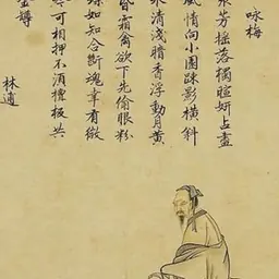 Portrait of Lin Bu
