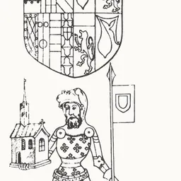Portrait of Guy de Beauchamp, 10th Earl of Warwick
