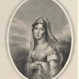 Portrait of Princess Hermine of Anhalt-Bernburg-Schaumburg-Hoym