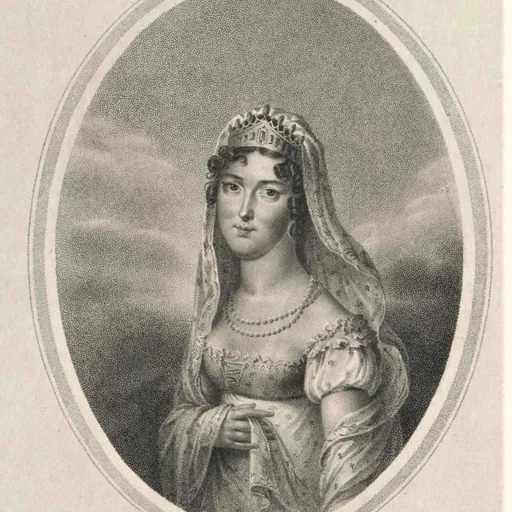 Portrait of Princess Hermine of Anhalt-Bernburg-Schaumburg-Hoym