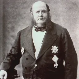 Portrait of Mayer Carl von Rothschild