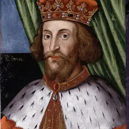 Portrait of John, King of England