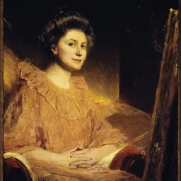 Portrait of Angèle Delasalle