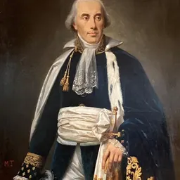 Portrait of Louis de Bonald