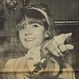 Portrait of Chrissie Shrimpton