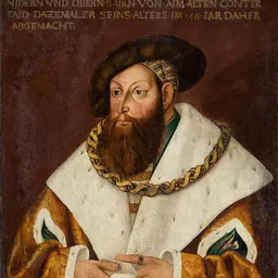 Portrait of George the Rich, Duke of Bavaria