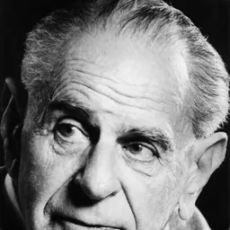 Portrait of Karl Popper