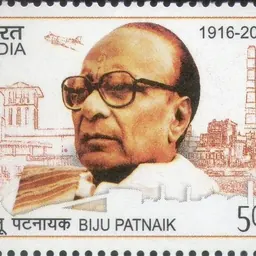 Portrait of Biju Patnaik