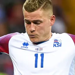Portrait of Alfreð Finnbogason