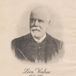 Portrait of Léon Walras